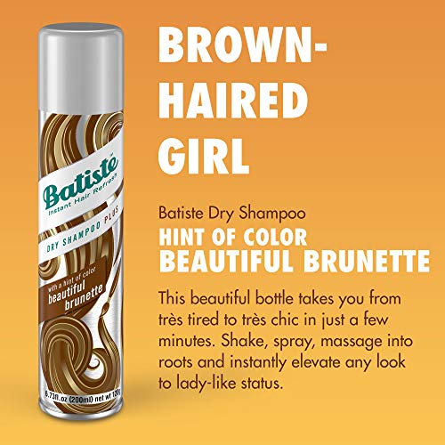 Batiste, Dry Shampoo, Beautiful Brunette, 6.73 fl. oz.