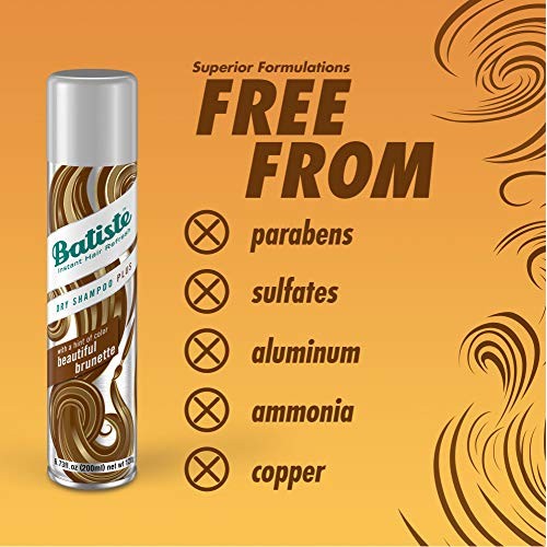 Batiste, Dry Shampoo, Beautiful Brunette, 6.73 fl. oz.