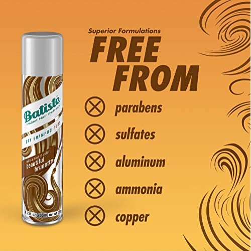 Batiste, Dry Shampoo, Beautiful Brunette, 6.73 fl. oz.