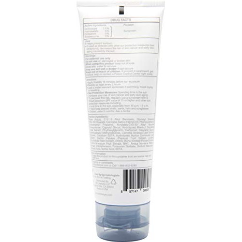 Ultra-Luxe Moisturizing Sunscreen SPF 30+ with Organic Hemp Extra...