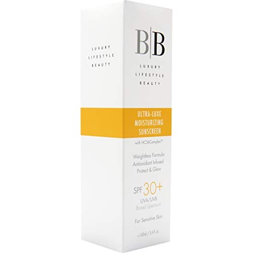 Ultra-Luxe Moisturizing Sunscreen SPF 30+ with Organic Hemp Extra...