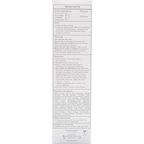 Ultra-Luxe Moisturizing Sunscreen SPF 30+ with Organic Hemp Extra...