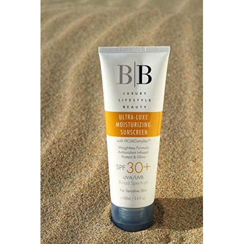 Ultra-Luxe Moisturizing Sunscreen SPF 30+ with Organic Hemp Extra...