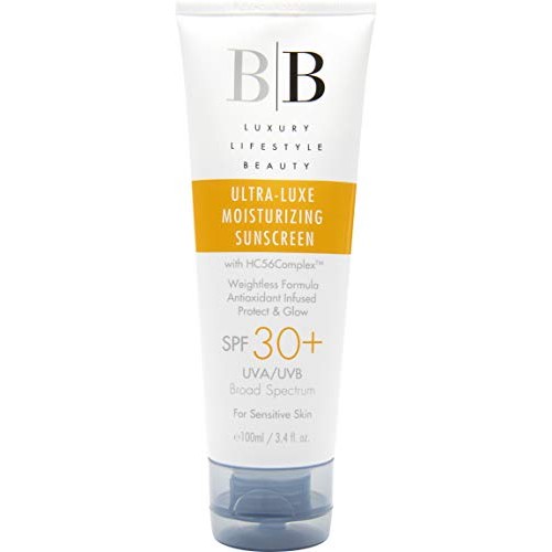 Ultra-Luxe Moisturizing Sunscreen SPF 30+ with Organic Hemp Extra...