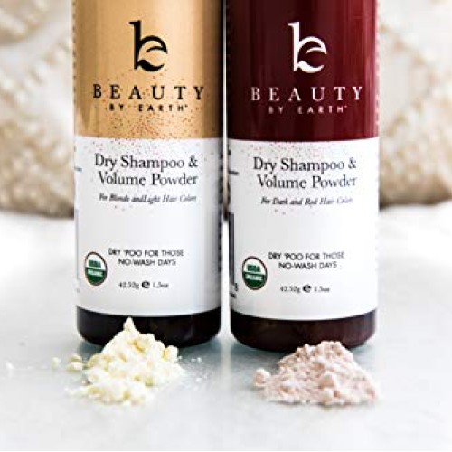 Dry Shampoo For Dark Hair - Organic Dry Shampoo Travel Size, Hair...