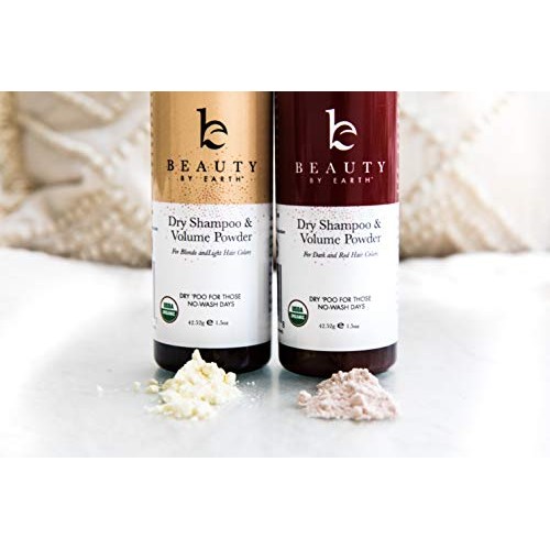 Dry Shampoo For Dark Hair - Organic Dry Shampoo Travel Size, Hair...