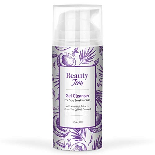 Beauty Jam Gel Cleanser for Dry Sensitive Skin, 3.3 Ounce