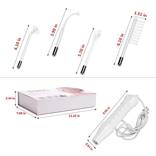 Beauty Star Skin Wand - Portable Handheld High Frequency Skin Mac...