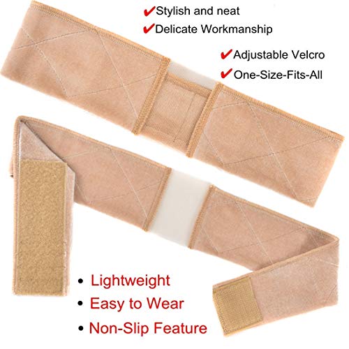 Elastic Non Slip Lace Wig Grip Head Band for Women with 4PCS Wig ...