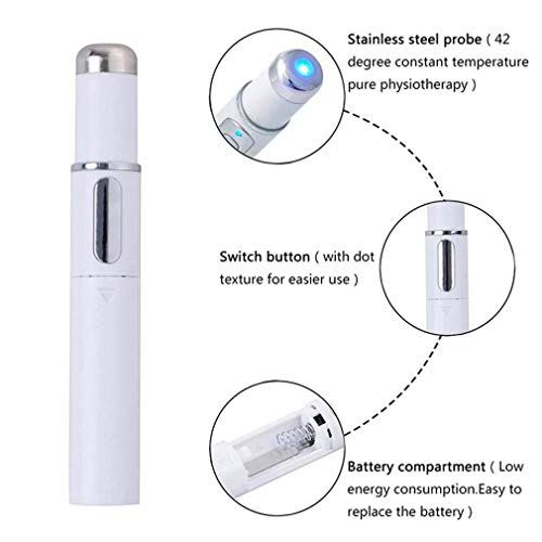 New Blue Light Therapy Varicose Veins Pen - Soft Scar Wrinkle Rem...