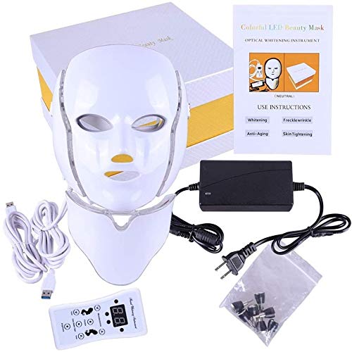 VLiXXO 7 Colors PDT Photon Light Therapy Facial & Neck Mask Korea...