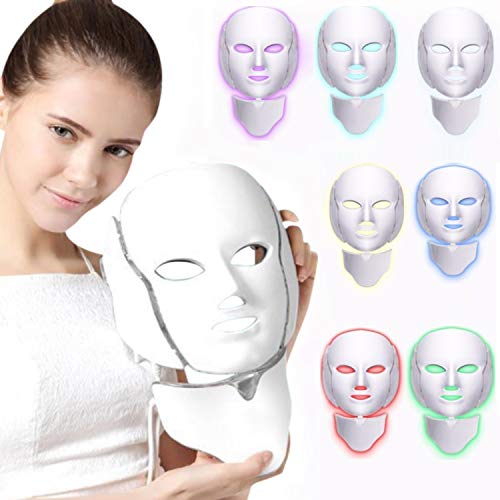 VLiXXO 7 Colors PDT Photon Light Therapy Facial & Neck Mask Korea...