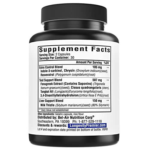 Bel-Air Natural PCT - Support muscle recovery, optimal hormone ba...