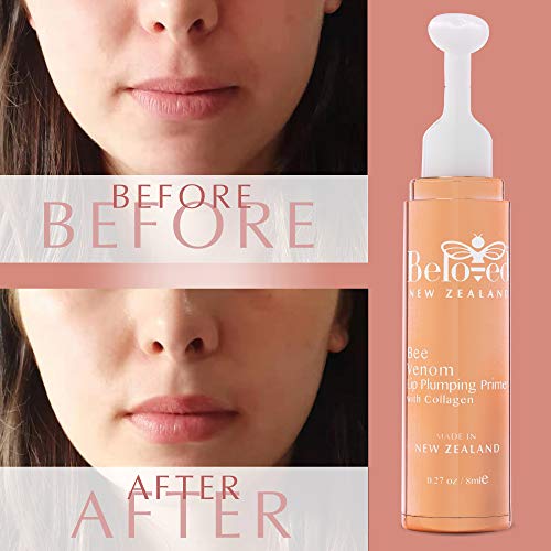 Beloved NZ All Natural Bee Venom Lip Plumping Primer Anti-Aging C...