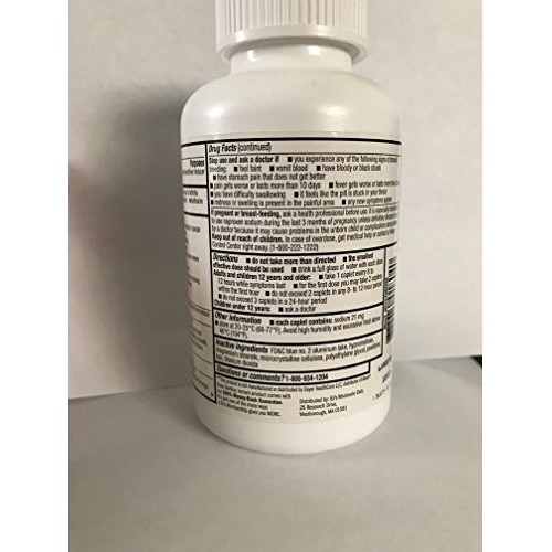 Berkley and Jensen Naproxen Sodium 220mg 400 caplets