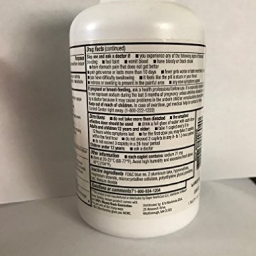 Berkley and Jensen Naproxen Sodium 220mg 400 caplets