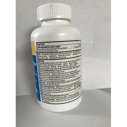 Berkley and Jensen Naproxen Sodium 220mg 400 caplets