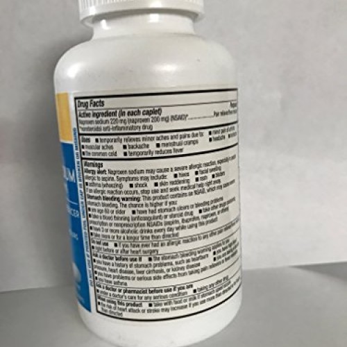 Berkley and Jensen Naproxen Sodium 220mg 400 caplets