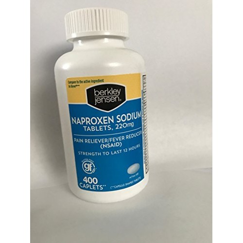 Berkley and Jensen Naproxen Sodium 220mg 400 caplets