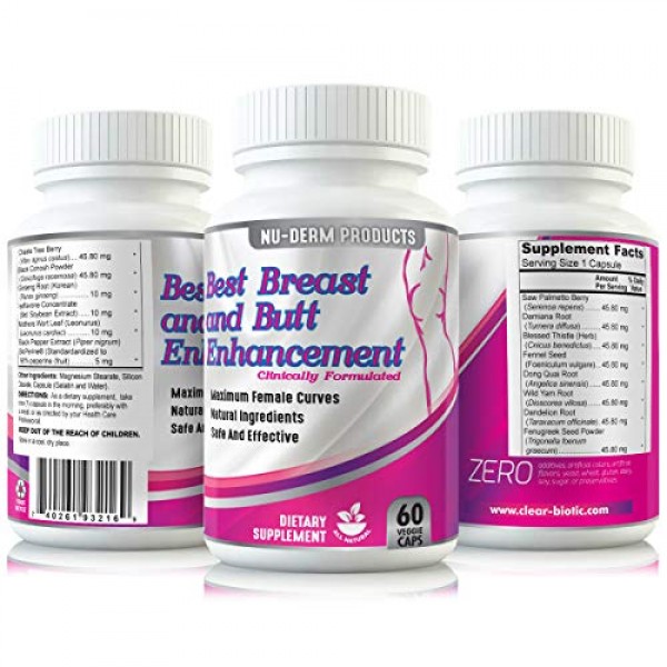 Best Breast Butt Enlargement Pills Provide Butt Boob Lift, Gain W...