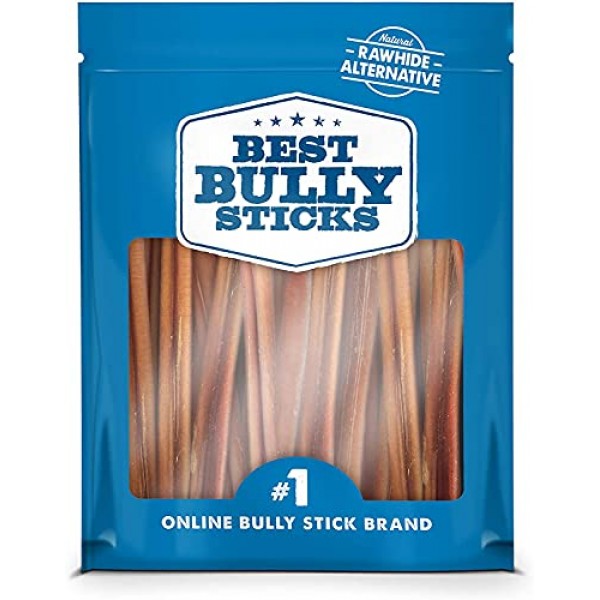 Best Bully Sticks 6-inch Supreme Bully Sticks 25 Pack All Natur...
