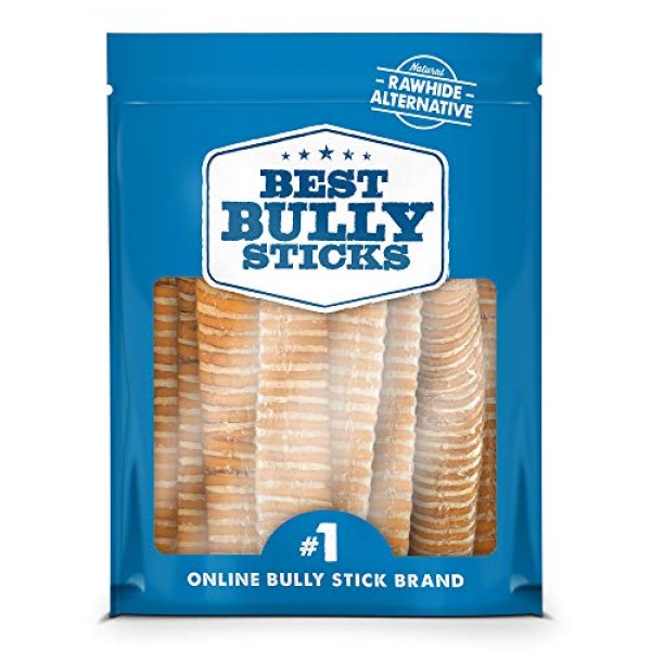 Best Bully Sticks Premium 12-inch Beef Trachea Dog Chews 12 Pack...