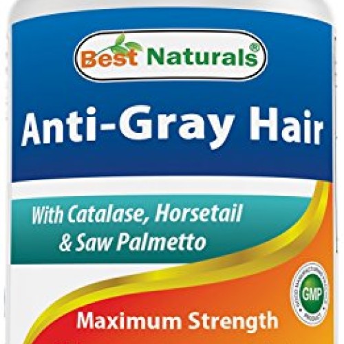 Best Naturals Anti Gray Hair Formula, 60 Count pack of 2