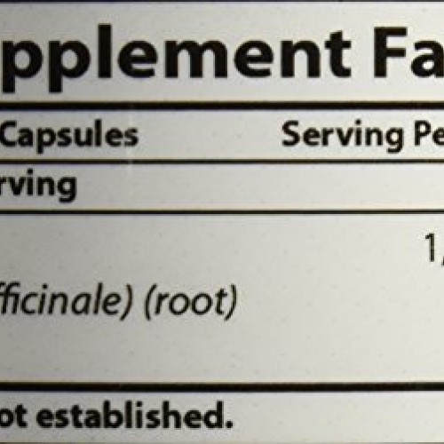 Best Naturals Dandelion Root 520 mg 250 Capsules