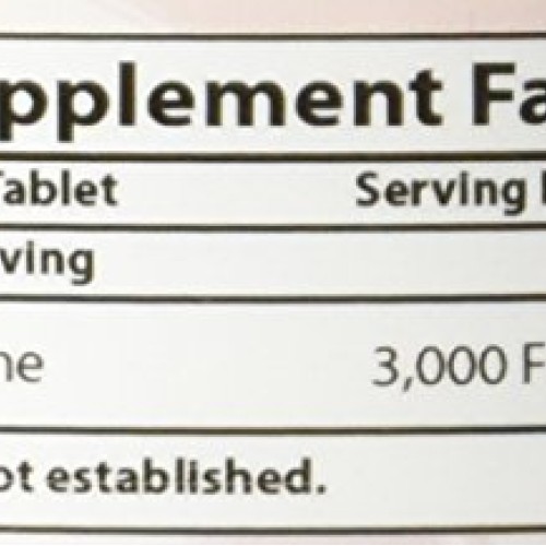 Best Naturals Fast Acting Lactase Enzyme Tablet, 3000 Fcc Alu, 18...