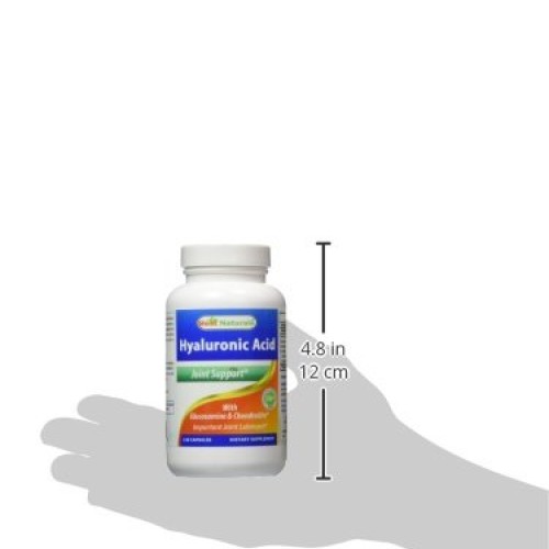 Best Naturals Hyaluronic Acid 100 mg 120 Capsules - Support Healt...