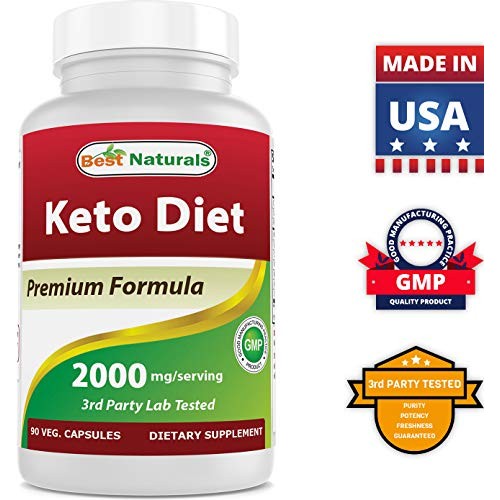 Best Naturals Keto Diet Pills Exogenous Ketones BHB Supplement, 2...