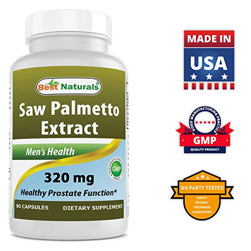 Best Naturals Saw Palmetto Extract Prostate Supplement 320 mg 90 ...