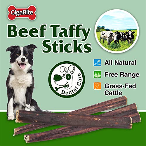 Best Pet Supplies GigaBite Free Range Bully Taffy Esophagus Gulle...