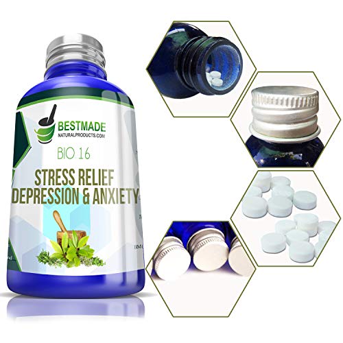 Stress Relief, Depression & Anxiety Bio16, 300 pellets, Effective...