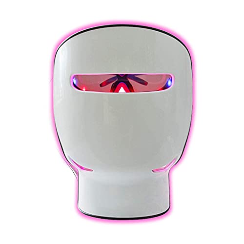 LED Face Mask Light Therapy, Bestqool LED Facial Skin Care Mask R...