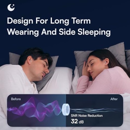 BET SLUMBUR Sleep Ear Plugs - Quick 15-Second Ear Pressure Balanc...