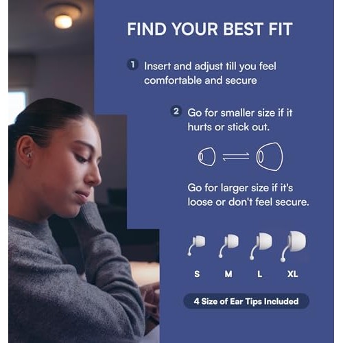 BET SLUMBUR Sleep Ear Plugs - Quick 15-Second Ear Pressure Balanc...