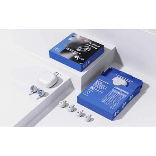 BET SLUMBUR Sleep Ear Plugs - Quick 15-Second Ear Pressure Balanc...