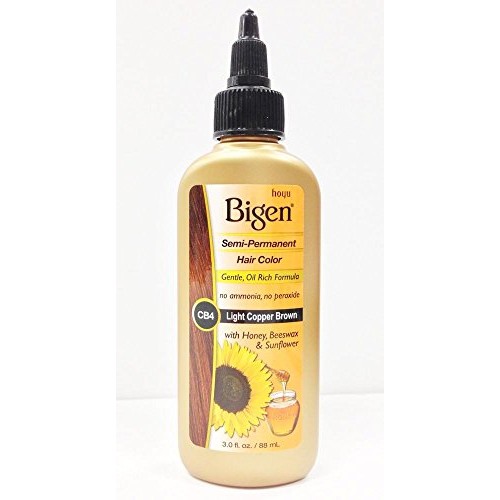 Bigen Semi-Permanent Haircolor #Cb4 Light Copper Brown 3 Ounce 8...