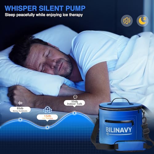 BilinavyNew Portable Ice Therapy Machine for Knee After Surgery, ...