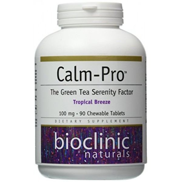 Bioclinic Calm Pro Chewable Tablets, 90 Count