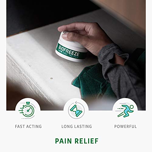 Biofreeze Pain Relief Cream, 3 oz. Jar