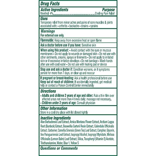 Biofreeze Pain Relief Gel, 4 oz. Tube, Pack of 2 Packaging May V...