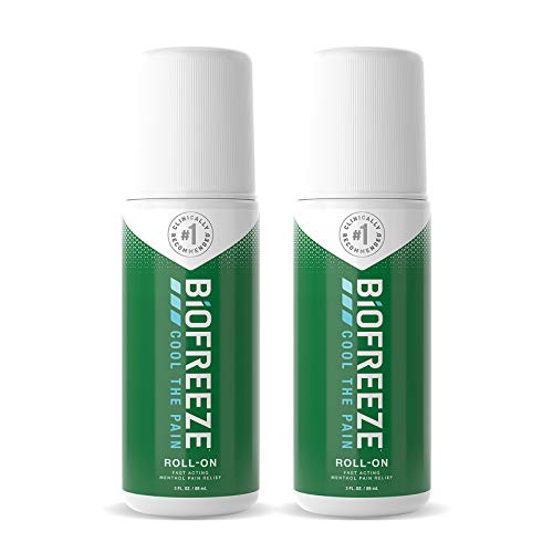 Biofreeze Pain Relief Roll-On, 3 oz. Roll-On, Fast Acting, Long L...