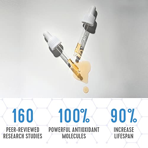 BIOFULLERENE Antioxidant Anti-Aging Supplement - Waterbased C60 F...
