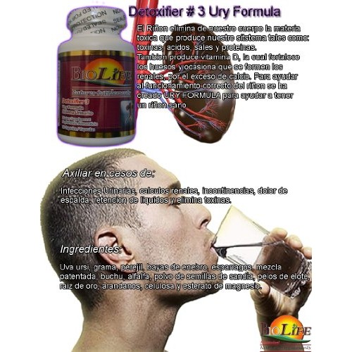 Ultra Kidney Detox 30 Capsules Clean the Urinary System 100% Natu...