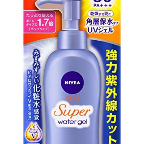 Nivea Sun Protect Super Water Gel SPF 50/PA+++ Face & BodyPump ...