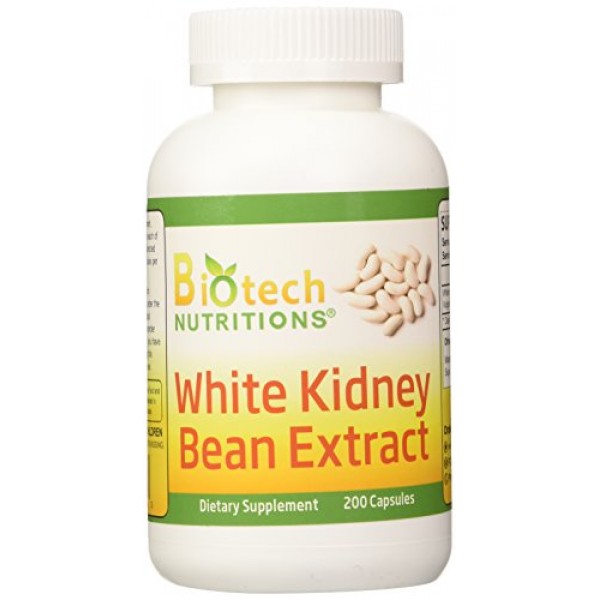 Biotech Nutritions White Kidney Bean Extract, 200 Count