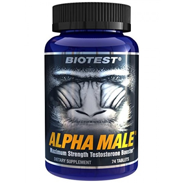 Alpha Male Maximum Strength T Boost 74 Tablets Ra...