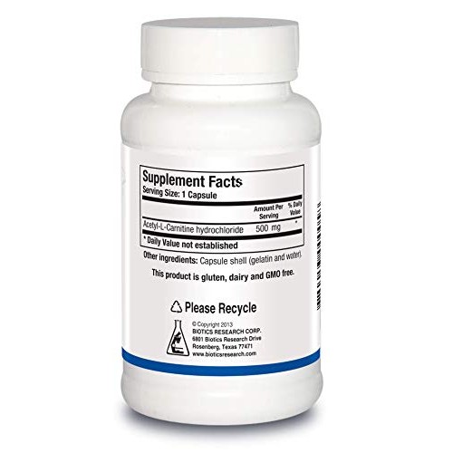 Biotics Research Acetyl L Carnitine Athletic Strength, Neuroprote...